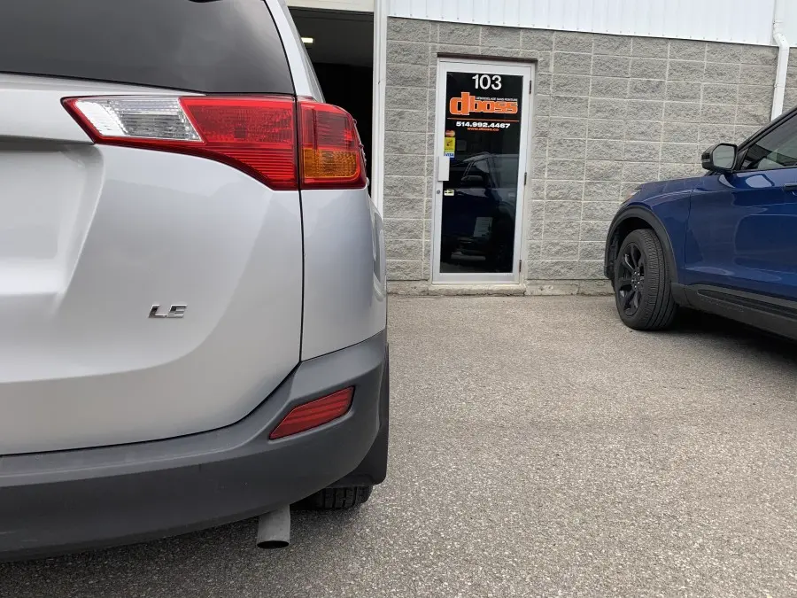 Après - Débosselage sans peinture sur une Toyota