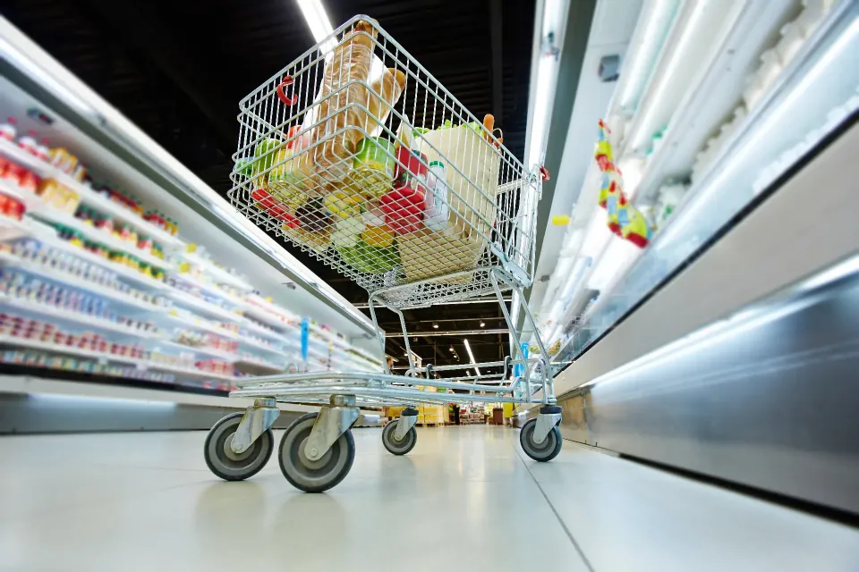 Bosse causée par un panier d'épicerie — débosselage sans peinture Dboss